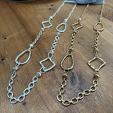 Eliza Gracious - Long Chain Link Necklace with large links | 2 Colours