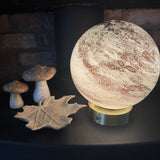 Light Glow - Home; supply the best designs & the highest quality products
Glass Pebble Hand-Blown Lamp H18cm
Design - Mercury
Cordless & Rechargeable Lamp
Includes gold chrome base