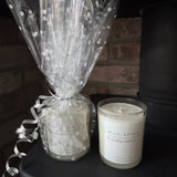 Glass Candle Gift Wrapped - Happy Birthday