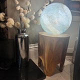 Makasi Teak unique Teak small statement pieces;
Solid Teak Lombok Teak Trunk Table 40cm 