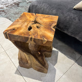 Teak Root Driftwood Twist Lamp Table 40cm *CLICK & COLLECT*