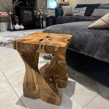 Teak Root Driftwood Twist Lamp Table 40cm *CLICK & COLLECT*