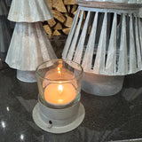 Metal Tiered Tree T-Light Candle Holder 33.5cm