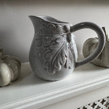 Neutral small Jug with acorn & leaves