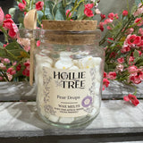 Hollie Tree Luxury Melting Pots Wax Melts (upto 300 hours burn time) 
Fragrance Pear Drop - Lemongrass & Poppy Seed
Turning your home into a place where scents & memories come together