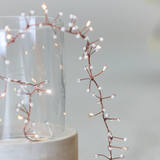 Illuminating ideas by Light Style London - quality & stylish lights Jewel White Cluster Light Chain - Battery powered 36 warm white LEDs