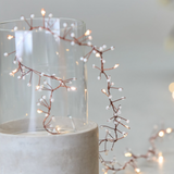 Illuminating ideas by Light Style London - quality & stylish lights Jewel White Cluster Light Chain - Battery powered 36 warm white LEDs