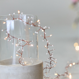 Illuminating ideas by Light Style London - quality & stylish lights Jewel White Cluster Light Chain - Battery powered 36 warm white LEDs