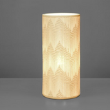 Light Glow Ceramic Column Lamp H28cm Design - Tassels