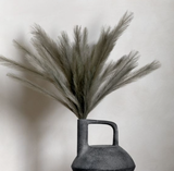 Feathered Artificial Spray pack of 6 - Khaki 70cm