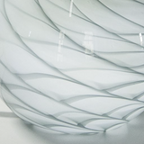 Glass Sphere Hand Blown Lamp - Misty Grey