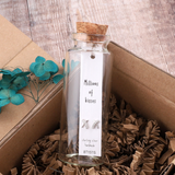 Attic Creations - giftings life's precious moments since 2010;
Message in a Bottle Sterling Silver Earrings handmade in Devon
Style - Silver crystal Kiss 
Quote on the card - 'Millions of Kisses'
