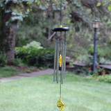 Woodstock Windchime 17" CHAKRA CHIMES - Citrine (CCCI)
Citrine represents the Solar Plexus Chakra - growth and personal power.
When your Solar Plexus Chakra is open and balanced you have an outgoing attitude, an appreciation of the good that life brings, and a sense of where you fit in the universe. In short, you feel confident and willing to take on a challenge. Citrine is a symbol of hope and youth and promotes energy, effectiveness, and spontaneity.