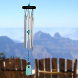 Woodstock Windchimes - Turquoise Chakra Chime