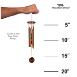 Woodstock Windchimes - Seven Stones Chakra Chime