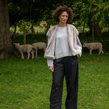 Chalk - Claire Faux Fur Gilet | Glacier