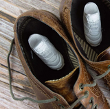 CorinCraft - fine fragrance for you, and your home - handmade in Sussex
Stinky Feet - Gift box includes 2 pairs of small trainer-shaped
Fragrance - Aphrodite; woody citrus fragrance
Shoe & Bag Fragrant Fresheners