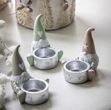Gerald gonk t-light holders in beige, mint green or grey
