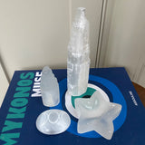 Crystal Selenite Mountain Towers - 4 sizes