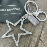 Eliza Gracious - Open Star Keyring | 2 colours