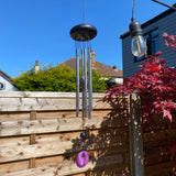 Woodstock Windchimes - Amethyst Chakra Chime