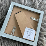 Mini Framed Pebble Art - 'A house is not a home without a dog'