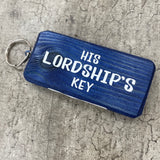 Wooden Keyring - His Lordship's Key