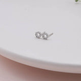 Message In A Bottle Circle Earrings - 'Hugs From Me To You’
