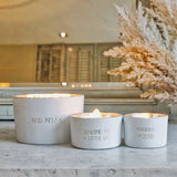 Scented Soy Woodwick Candle - Sending you a little love