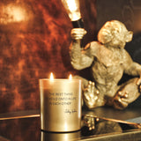 Scented Medium Soy Candle - Audrey Hepburn quote