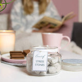 Aromatherapy Anti-Viral Stress Stones Natural volcanic rock (responsibly collected from Mount Etna) infused with a blend of 11 anti-viral organic and essential oils designed to help you destress, whilst naturally aiding your immune system.