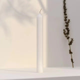 Bougie La Française Tapered White Candle Bougie La Française, Maison Bergers sister company. 007155