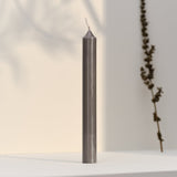 Bougie La Française Tapered Grey Candle 007158