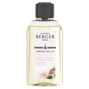 Maison Berger - Parfum Berger Diffuser Refill 200ml Aroma Collection: Aroma Relax Oriental Comfort Fragrance