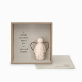 East of India - Boxed Wooden Guardian  Angel 'For a special friend'