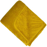 Super Soft Fleece Throw - Mustard