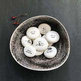 Collection of East of India Christmas Porcelain Pebble