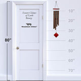 Woodstock Windchimes - Bronze Chimes of Earth 37"