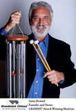 Woodstock Windchimes - Chimes of Earth Silver 37"