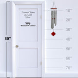 Woodstock Windchimes - Chimes of Earth Silver 37"