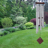 Woodstock Windchimes - Chimes of Earth Silver 37"
