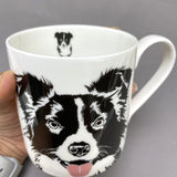 Penguin Ink Sheep Dog Fine Bone China Mug