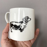 Dachshund Fine Bone China Mug