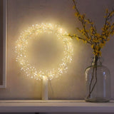 Lightstyle - Starburst White Light Up Wreath