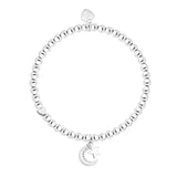 life charm bracelet moon and stars