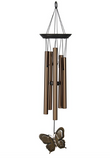 Woodstock Windchime - Bronze Butterfly Chime
