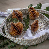 Gold Honeycomb Hanging Decorations 23AW64