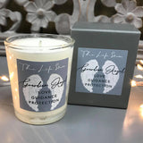 100% Plant Wax hand poured in the UK with sustainable ingredients for the Life Store
9cl Votive Glass filled candle with upto 30 hours of burn time.
Quote - Guardian Angel - Love, Guidance & Protection
Fragrance - Angel Oil