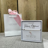 Life Charm Bracelet - ‘Robins Appear’ in it's gift box (included) with matching Life Charm Gift Bag (sold separately for £2)