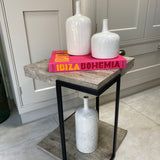 Gallery-home
Contemporary simple Vormark White gloss glazed Vases
Available in 3 sizes - Small H17cm, Medium H25cm & Large H32cm